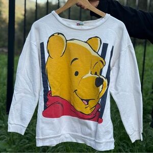 Men’s Vintage 90’s Winnie The Pooh Sweatshirt Large